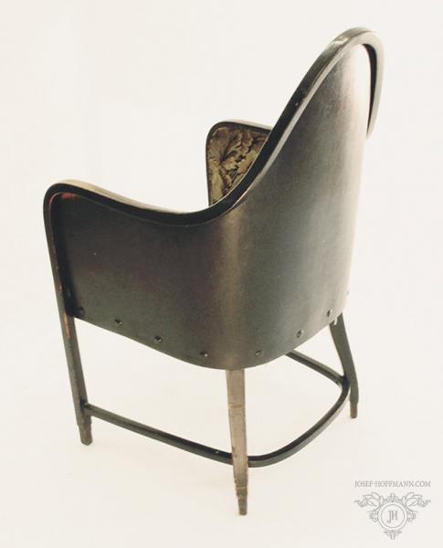 Josef Hoffmann - Jídelní souprava - 2x křeslo, 4x židle, stůl