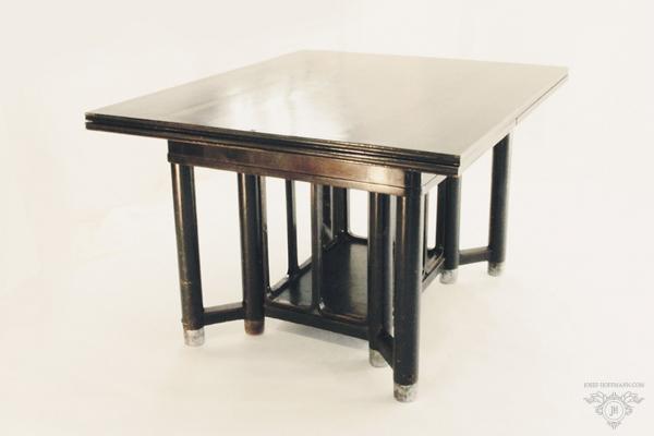 Josef Hoffmann - Jídelní souprava - 2x křeslo, 4x židle, stůl