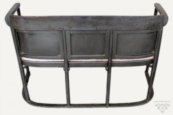 Josef Hoffmann - Sedací souprava - sofa, 2x křeslo, 2x židle, stolek