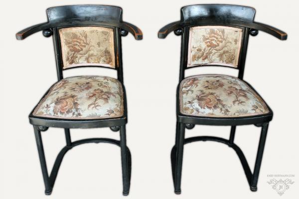 Josef Hoffmann - Sofa set - sofa, 2x armchair, 2x chairs, table